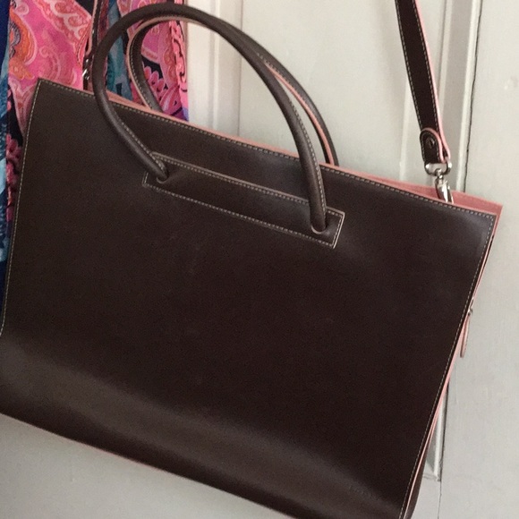 Lodis Handbags - Lodis leather woman’s elegant briefcase.